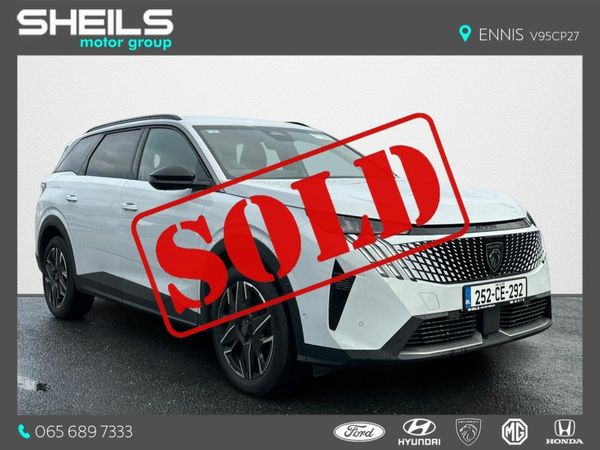 Peugeot 5008 MPV, Petrol, 2025, White