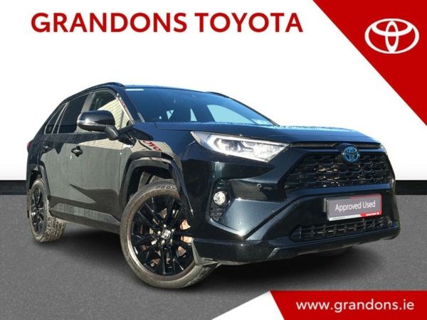 Toyota RAV4 SUV, Petrol Hybrid, 2022, Black