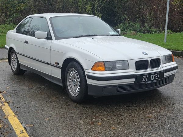 BMW 3-Series Coupe, Petrol, 1995, White