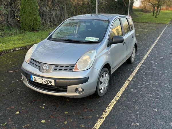 Nissan Note MPV, Petrol, 2007, Silver