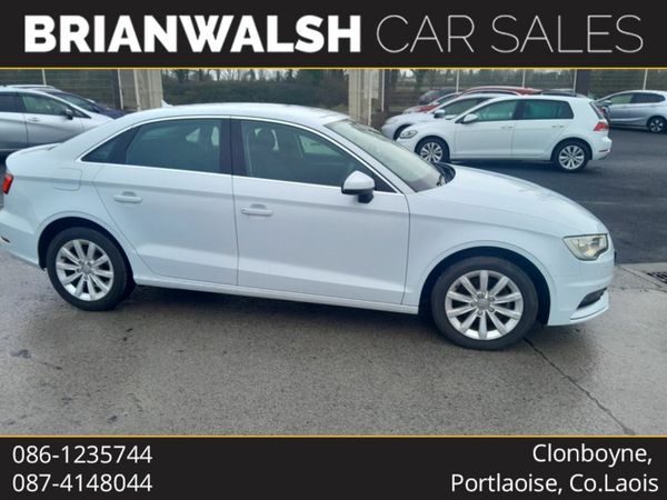 Audi A3 Saloon, Petrol, 2015, White