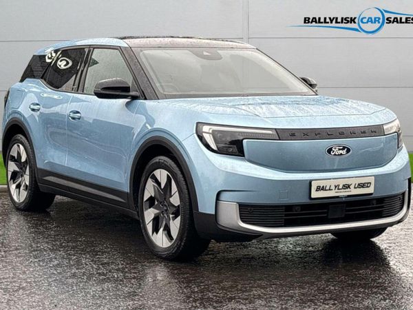 Ford Explorer SUV, Electric, 2025, Blue