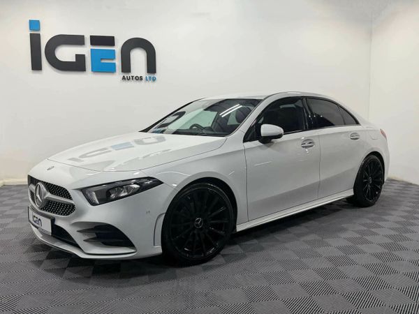 Mercedes-Benz A-Class Saloon, Petrol, 2020, White