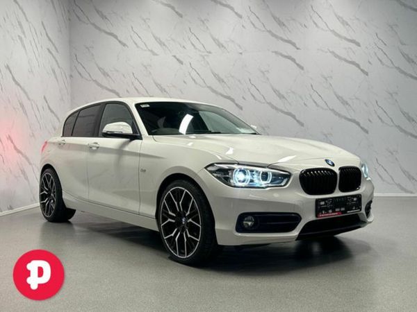 BMW 1-Series Hatchback, Diesel, 2017, White