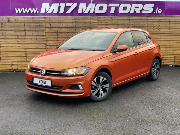 Volkswagen Polo Hatchback, Petrol, 2018, Orange