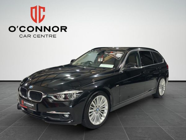 BMW 3-Series Estate, Diesel, 2017, Black