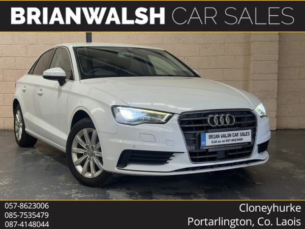 Audi A3 Saloon, Petrol, 2016, White