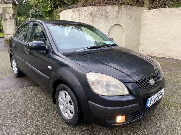 Kia Rio Saloon, Petrol, 2007, Black