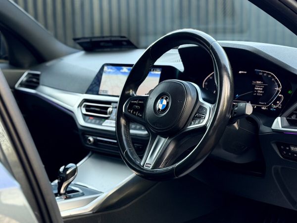 BMW 3-Series Saloon, Petrol Plug-in Hybrid, 2021, White