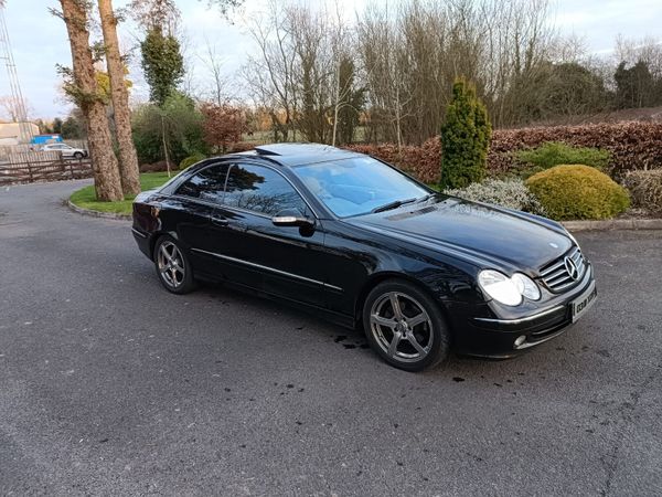 Mercedes-Benz CLK Coupe, Petrol, 2003, Black