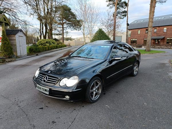 Mercedes-Benz CLK Coupe, Petrol, 2003, Black