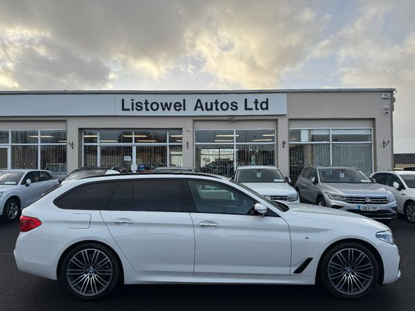 BMW 5-Series Estate, Diesel, 2018, White