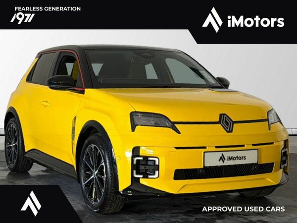 Renault 5 Hatchback, Electric, 2025, Yellow