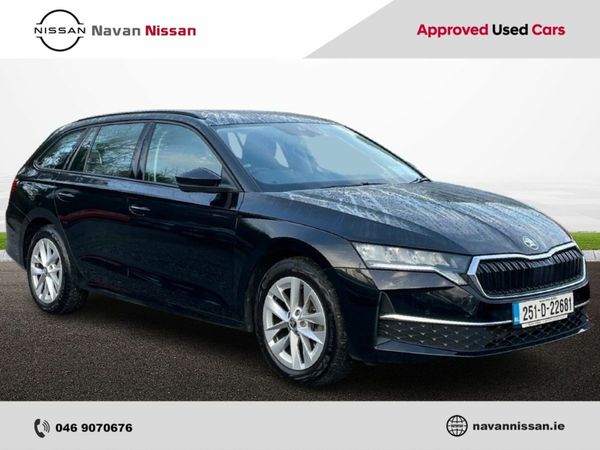 Skoda Octavia Estate, Petrol, 2025, Black
