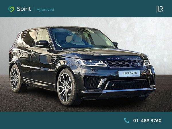 Land Rover Range Rover Sport SUV, Petrol Hybrid, 2022, Black