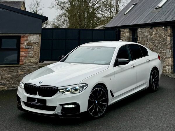 BMW 5-Series Saloon, Diesel, 2017, White