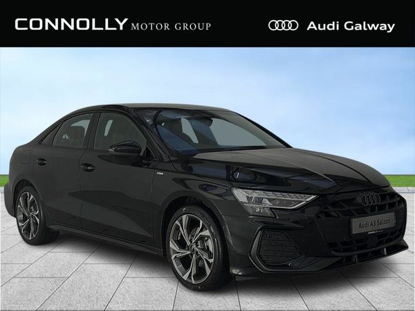 Audi A3 Saloon, Petrol, 2026, Black