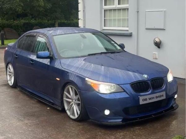 BMW 5-Series Saloon, Diesel, 2008, Blue
