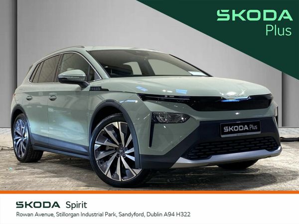 Skoda Elroq Hatchback, Electric, 2025, Green