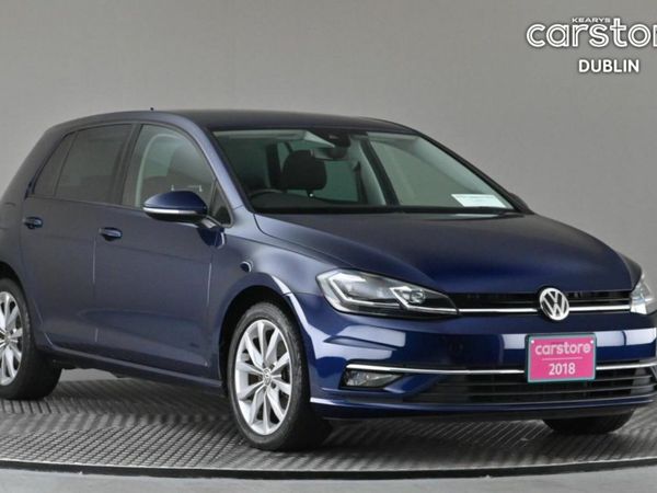 Volkswagen Golf Hatchback, Petrol, 2018, Blue