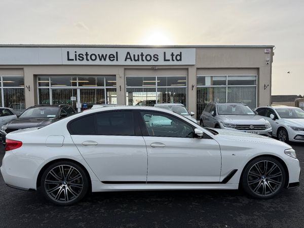 BMW 5-Series Saloon, Diesel, 2019, White