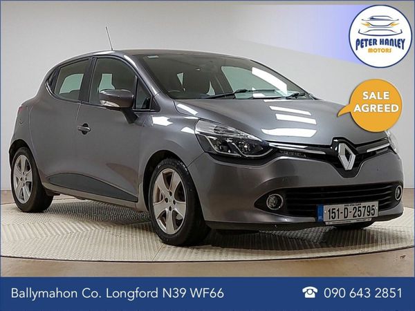 Renault Clio Hatchback, Petrol, 2015, Grey