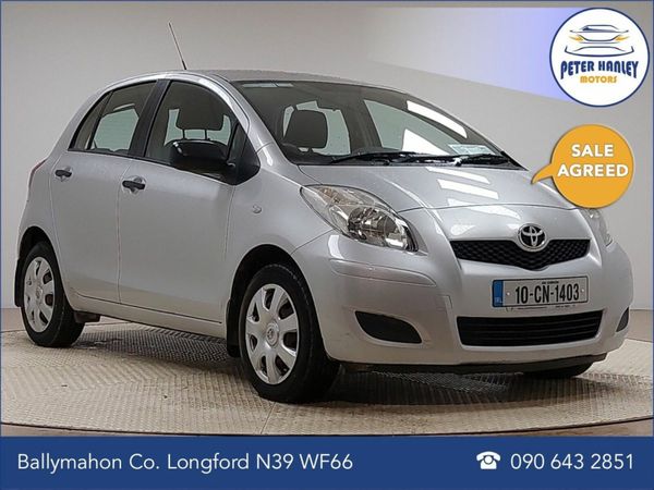 Toyota Yaris Hatchback, Petrol, 2010, Silver