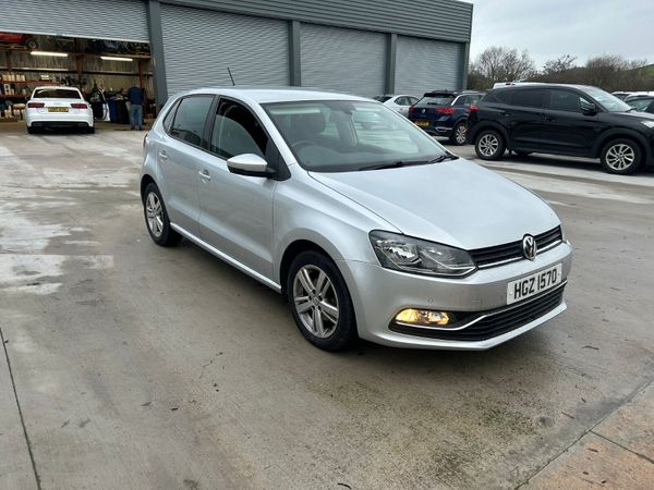 Volkswagen Polo Hatchback, Petrol, 2017, Silver