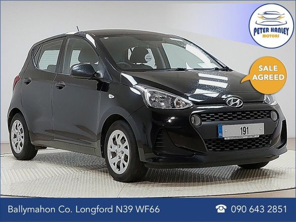 Hyundai i10 Hatchback, Petrol, 2019, Black
