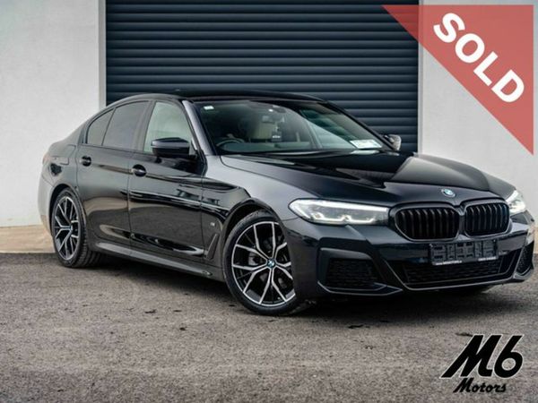 BMW 5-Series Saloon, Diesel, 2022, Black