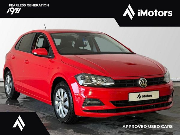 Volkswagen Polo Hatchback, Petrol, 2018, Red