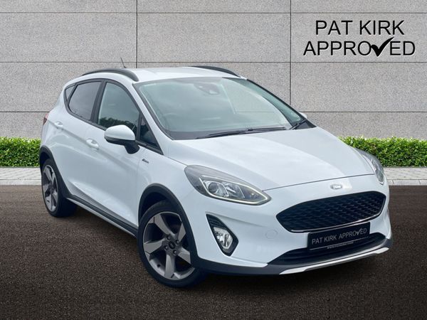 Ford Fiesta Hatchback, Petrol Hybrid, 2021, White