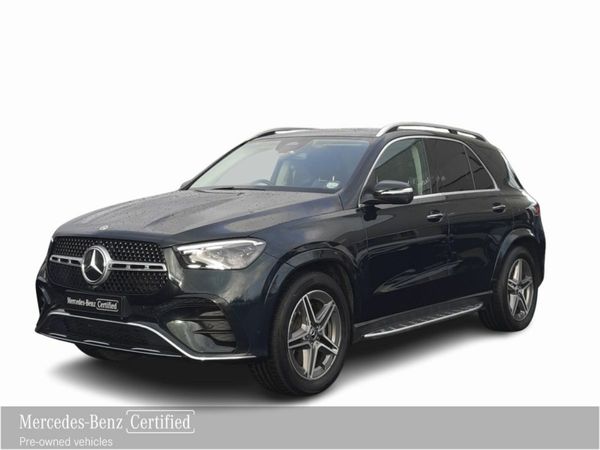 Mercedes-Benz GLE SUV, Diesel Hybrid, 2024, Green