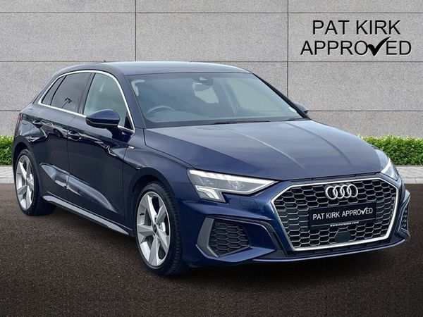Audi A3 Hatchback, Petrol Hybrid, 2021, Blue