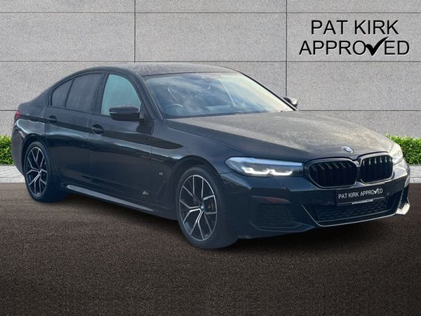 BMW 5-Series Saloon, Diesel, 2022, Black