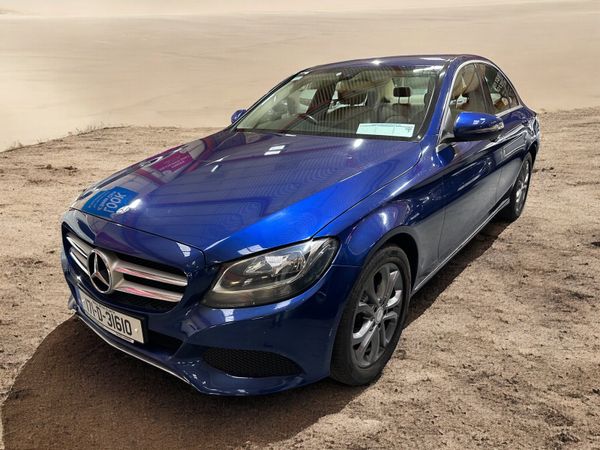 Mercedes-Benz C-Class Saloon, Diesel, 2017, Blue