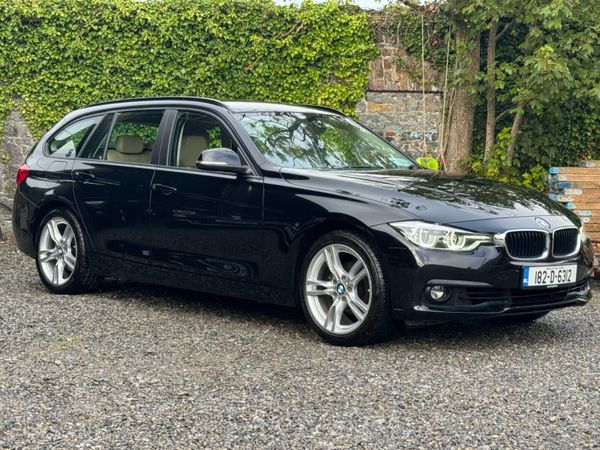 BMW 3-Series Estate, Petrol, 2018, Black