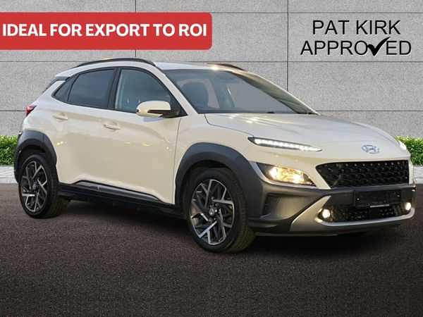 Hyundai KONA Hatchback, Petrol Hybrid, 2022, White