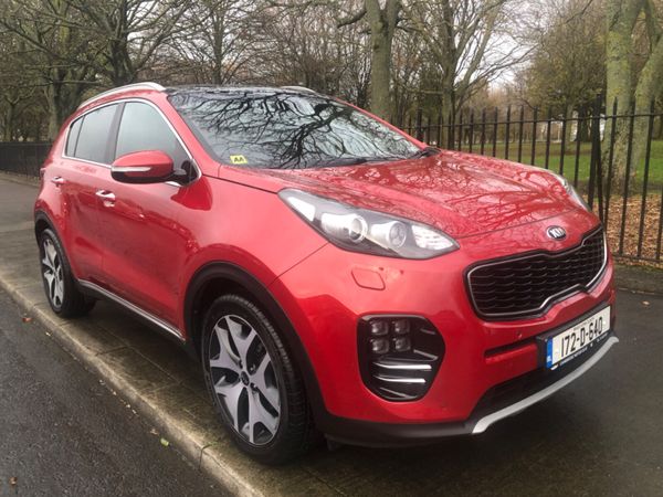 Kia Sportage SUV, Diesel, 2017, Red