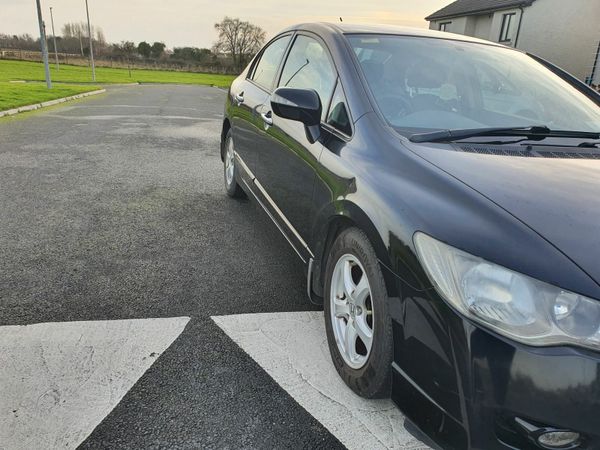 Honda Civic Saloon, Petrol Hybrid, 2010, Black