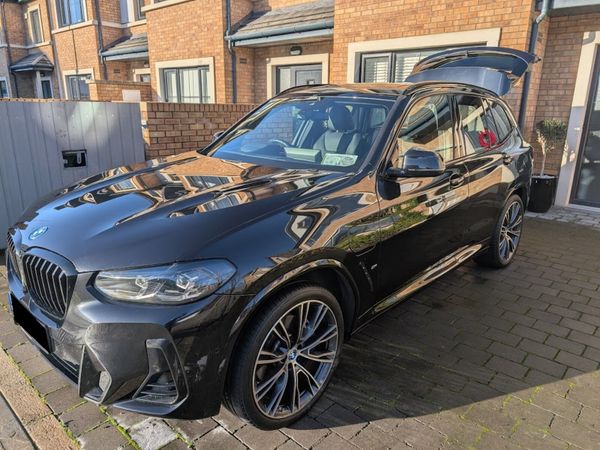 BMW X3 SUV, Petrol Plug-in Hybrid, 2024, Black