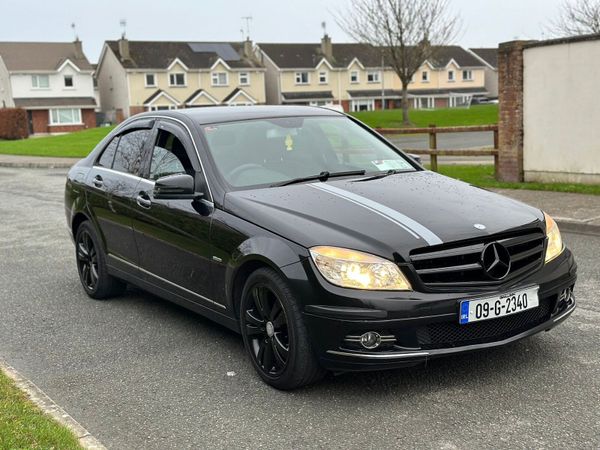 Mercedes-Benz C-Class Saloon, Petrol, 2009, Black