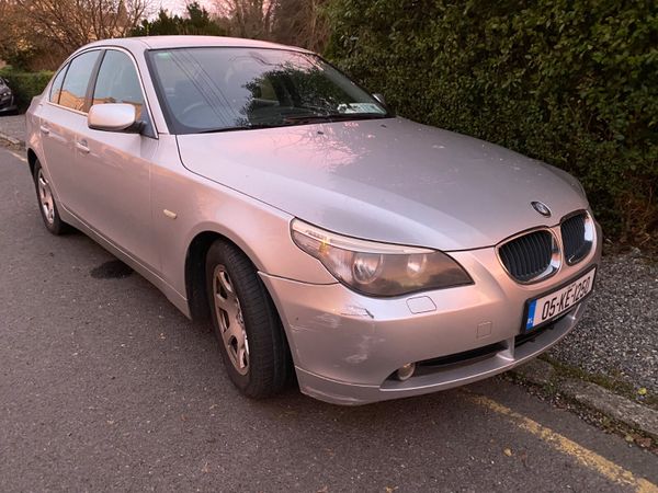 BMW 5-Series Saloon, Petrol, 2005, Silver