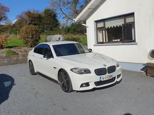 BMW 5-Series Saloon, Diesel, 2016, White