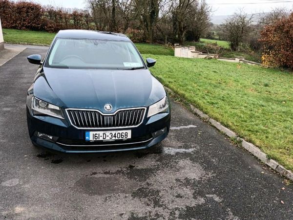 Skoda Superb Saloon, Diesel, 2016, Blue
