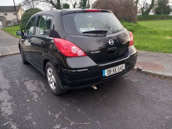 Nissan Tiida Hatchback, Petrol, 2008, Black