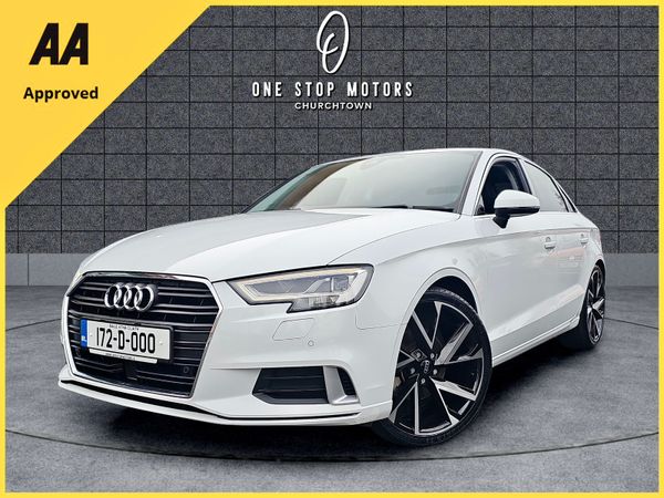Audi A3 Saloon, Petrol, 2017, White