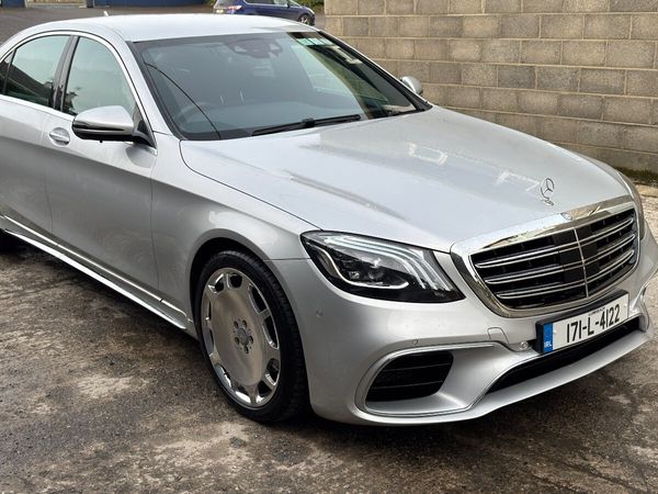 Mercedes-Benz S-Class Saloon, Diesel, 2017, Silver