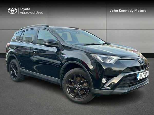 Toyota RAV4 SUV, Petrol Hybrid, 2018, Black