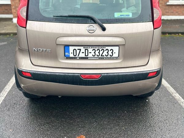 Nissan Note MPV, Petrol, 2007, Brown